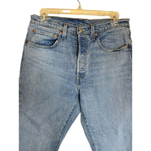 Vintage Levi’s 501 S Jeans 29X28 Big E Denim Jeans Button Fly Distressed Retro - Picture 3 of 15